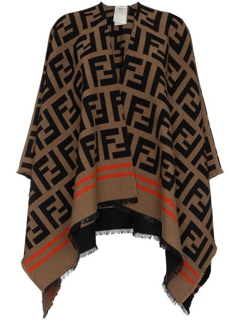 fendi shall|fendi poncho women's.